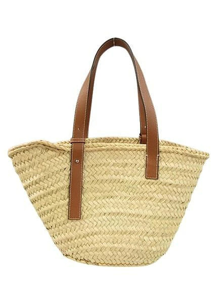 Loewe Basket Bag Ivory White Tote Handbag